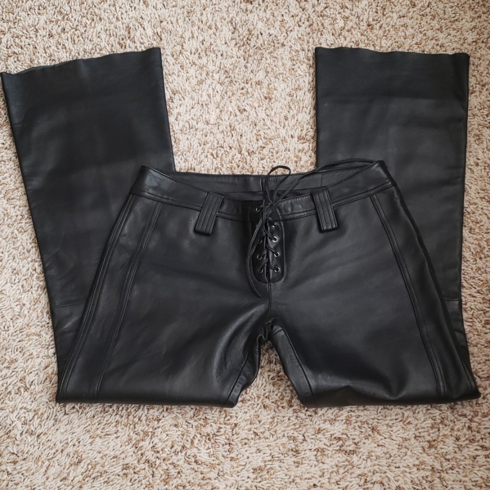 Leather pants